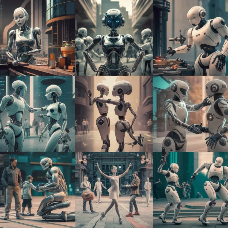 ponas robotas