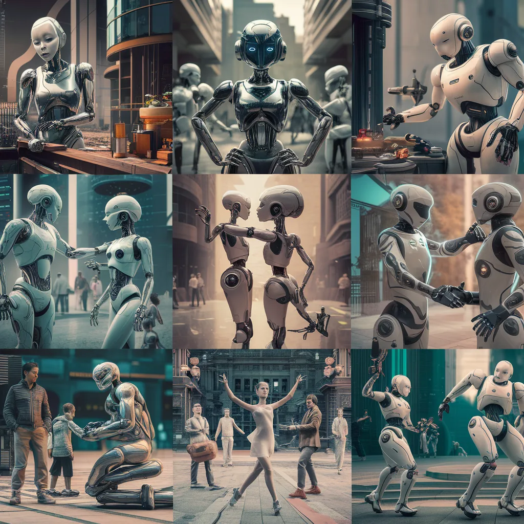 ponas robotas